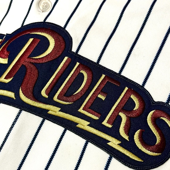 Derek Jeter Jersey New York Yankees Railriders SWB Scranton AAA MLB Adult Small - Picture 10 of 14